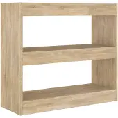 vidaXL Bibliothèque/Séparateur de pièce chêne sonoma 80x30x72 cm