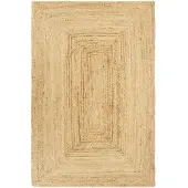 vidaXL Tapis fait à la main Jute 200x300 cm