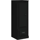 vidaXL Highboard noir 36x35,5x103,5 cm Bois composite