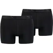 Puma Boxer En Microfibre Homme (Lot De 2), Vêtements, Noir, 2
