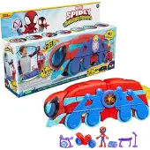 Hasbro Toys Marvel Spidey and his Amazing Friends 2 in 1 Spider Caterpillar Action Figures HK22