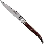 Laguiole En Aubrac couteau de poche 12 cm iroko, L0212ZOI-FSJ1