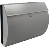 Huismerk Boîte aux lettres et porte-journaux 38x13,3x30,4 cm inox