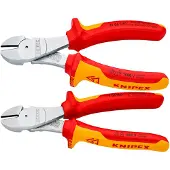 Knipex Vde Diagonal Cutting Pliers 180 Mm Orange