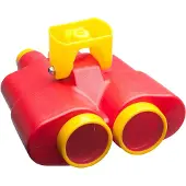Swing King Jumelles en jouet Rouge et jaune
