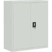 vidaXL Classeur gris clair 90x40x105 cm acier