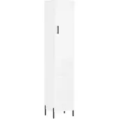 vidaXL Highboard blanc 34,5x34x180 cm Bois composite