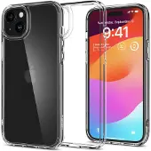 Spigen Coque Ultra Hybrid Apple iPhone 15 - Crystal Clear
