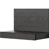 New Works Tana Bureau Mural Black Stained Oak