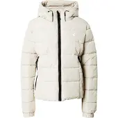 Superdry Femme Doudoune à Capuche Spirit Sports Beige Taille: 36