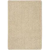 vidaXL Tapis shaggy antidérapant Crème 160x230 cm