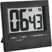 TFA-Dostmann Minuterie et chronomètre, Minuteur, Noir