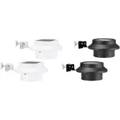 Huismerk HI LED Gutter Light Solar 2 pcs Black - Eclairage supplémentaire