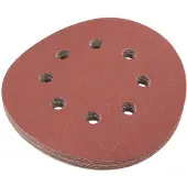 Makita Disque abrasif auto-agrippant 125 mm (8 trous) grain 240, 10 pc.