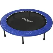 Gorilla Sports Mini Trampoline De Fitness - Diamètre Ø 96 Cm, Pieds Antidérapants, Usage Intérieur / Extérieur - Trampoline De Gymnastique