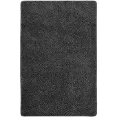 vidaXL Tapis shaggy antidérapant Gris 200x290 cm