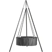 Leander - 83x50x30 cm Classic Vugge m. Madras - Gris - - UneTaille - Berceau