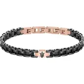 Maserati Jm422atz 21.5 Cm Bracelet Doré Homme