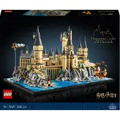 LEGO Harry Potter Hogwarts Castle And Grounds Construction Game Doré Enfants