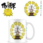 Pyramid Rick And Morty Samurai Hallucination Coffee Tasse Blanc