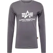 Alpha industries T-Shirt gris foncé / blanc