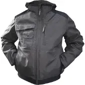 Dassy Canvas Winterjacke Austin schwarz, Gr.M