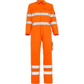 Mascot Safe Classic 00419 Jumpsuit With Knee Pad Pockets Orange 46 / 82