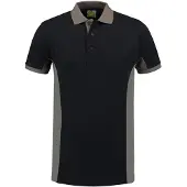 Lemon & soda Polo Workwear Manches Courtes Black/OR - Lemon & Soda LEM4600 - Taille M