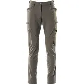 Mascot Accelerate 18188 Big Thigh Pockets Work Pants Noir 50 / 32 Femme