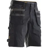 Jobman 2168 Pantalon De Travail Court Stretch - Taille 58 - Gris/Noir