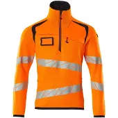 Mascot Accelerate Safe 19005 Half Zip Sweatshirt Orange 4XL Homme