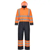 Portwest S485 Combinaison haute visibilité et contraste - doublée Yellow/Black Taille XL