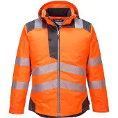 Portwest Veste de pluie haute visibilité avec capuche jaune M (M)