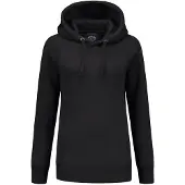 Lemon & soda Sweat Raglan Lourd à Capuche Femme Noir - Lemon & Soda LEM3232 - Taille XL