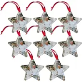 Yoursurprise Décoration de Noël - Aluminium - Étoile de Noël (8)