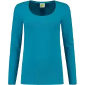 Lemon & soda T-shirt Col Rond LS Femme Turquoise - Lemon & Soda LEM1267 - Taille 2XL