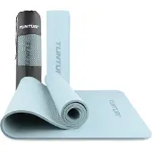 Tunturi Tapis de yoga 8 mm, bleu clair