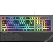 IBox Clavier Aurora K-5 USB QWERTY argenté