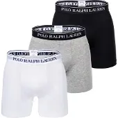 Ralph Lauren Boxers gris chiné / noir / blanc