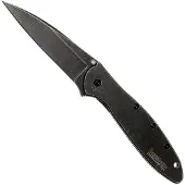 Kershaw Couteau pliant Leek, BlackWash