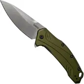 Kershaw Couteau pliant Link Olive Aluminum