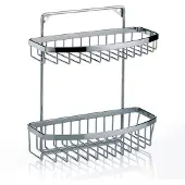 kela Étagère de Douche Kela Galant Silver Matt