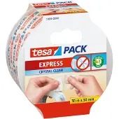 TESA Adhésif PP EMBALLER fermeture express crystal 50m