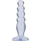 Doc Johnson Crystal Jellies Anal Delight Plug Anal - Transparent