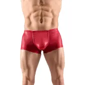 Svenjoyment Underwear - boxer push-up homme effet brillant - rouge