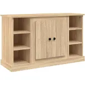 vidaXL Sideboard Chêne Sonoma 100x35,5x60 cm Matériau dérivé du bois