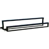 Adam hall 19 Front Panel with Plexiglass Insert 2U