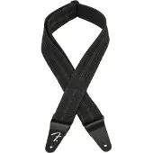 Fender x Wrangler Denim Strap Washed Black Stitch