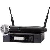 Shure Système numérique sans fil complet GLXD24R+/SM58