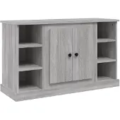 vidaXL Sideboard Gris Sonoma 100x35,5x60 cm Matériau dérivé du bois